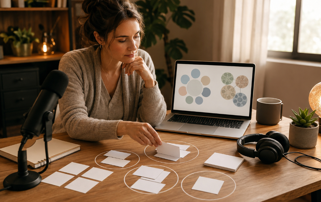 Selecting a podcast niche by understanding interests