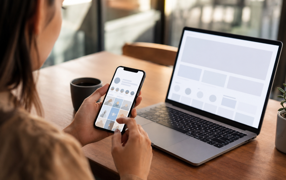 Social media algorithms and shareability creating continuous brand visibility