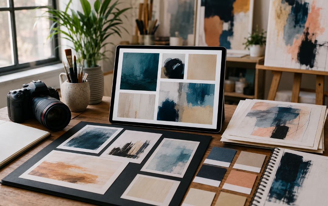 Artist following up and building gallery connections