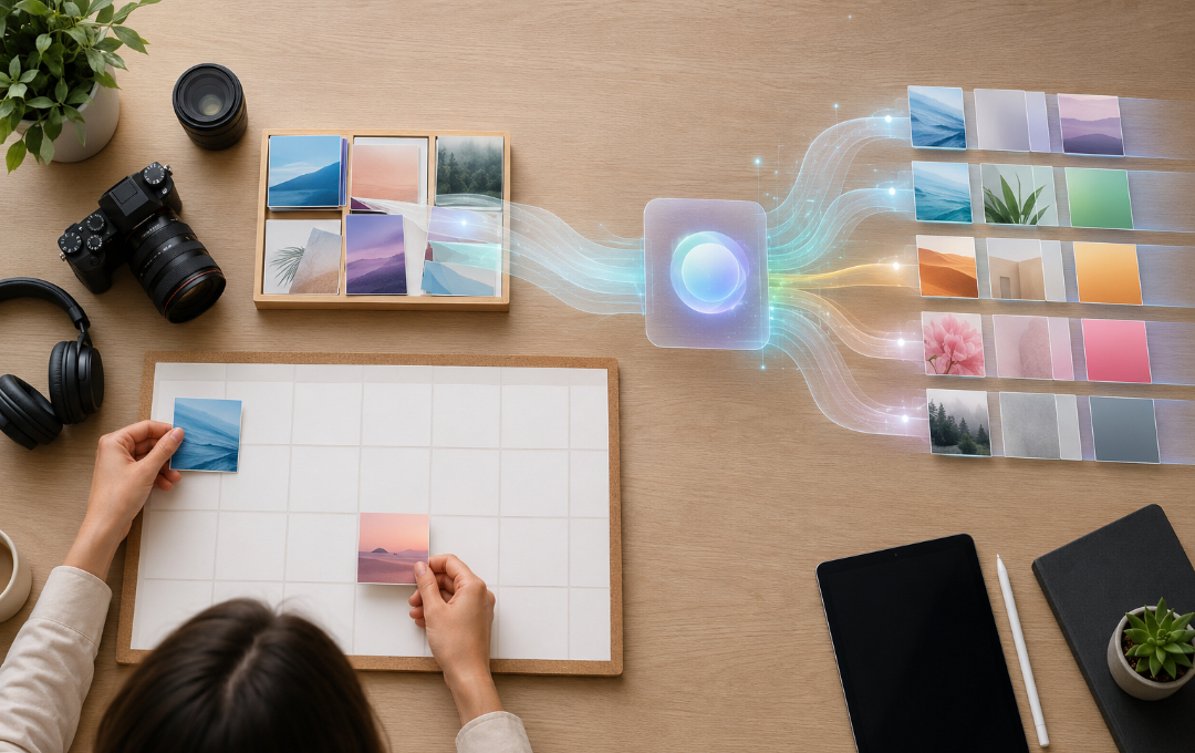 Repetitive work gradually adding pressure to a busy workflow