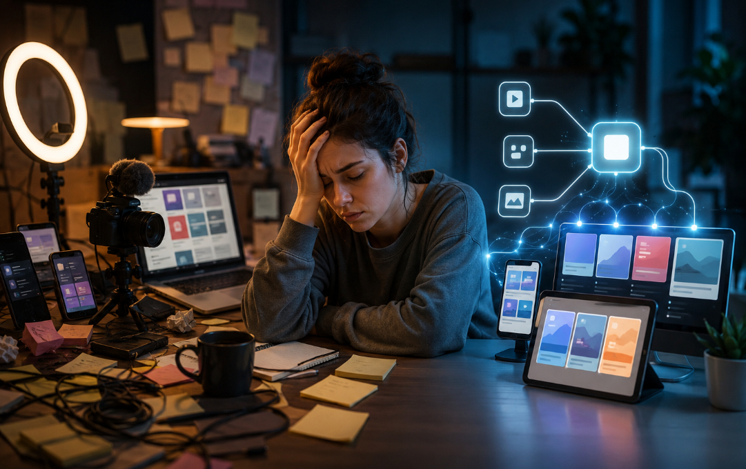 Balanced productivity with AI automation and human creativity