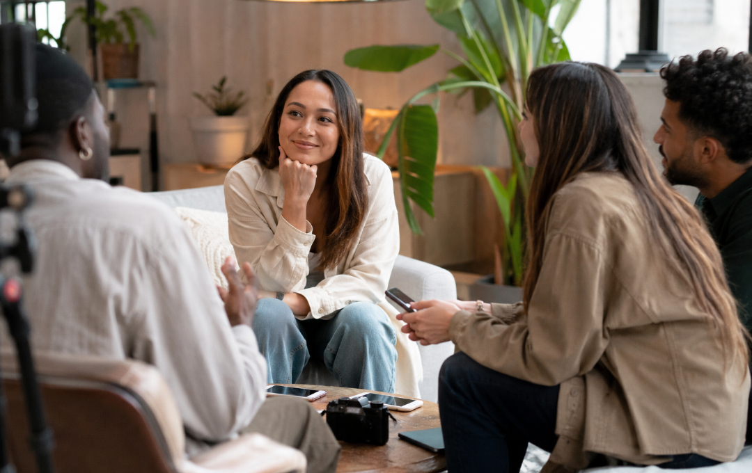 Creator building audience trust through honest storytelling