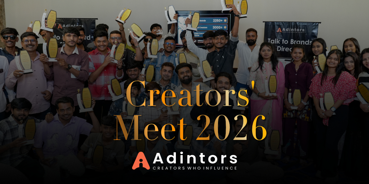 Creators’ Meet 2026 in Rajkot by Adintors: Key Highlights