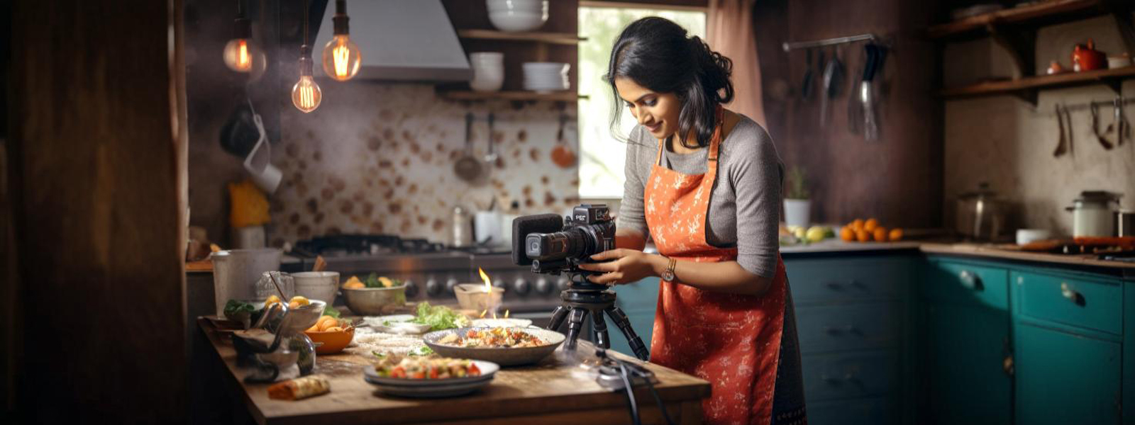 Food Influencers: Cooking from the Kitchen to the Camera