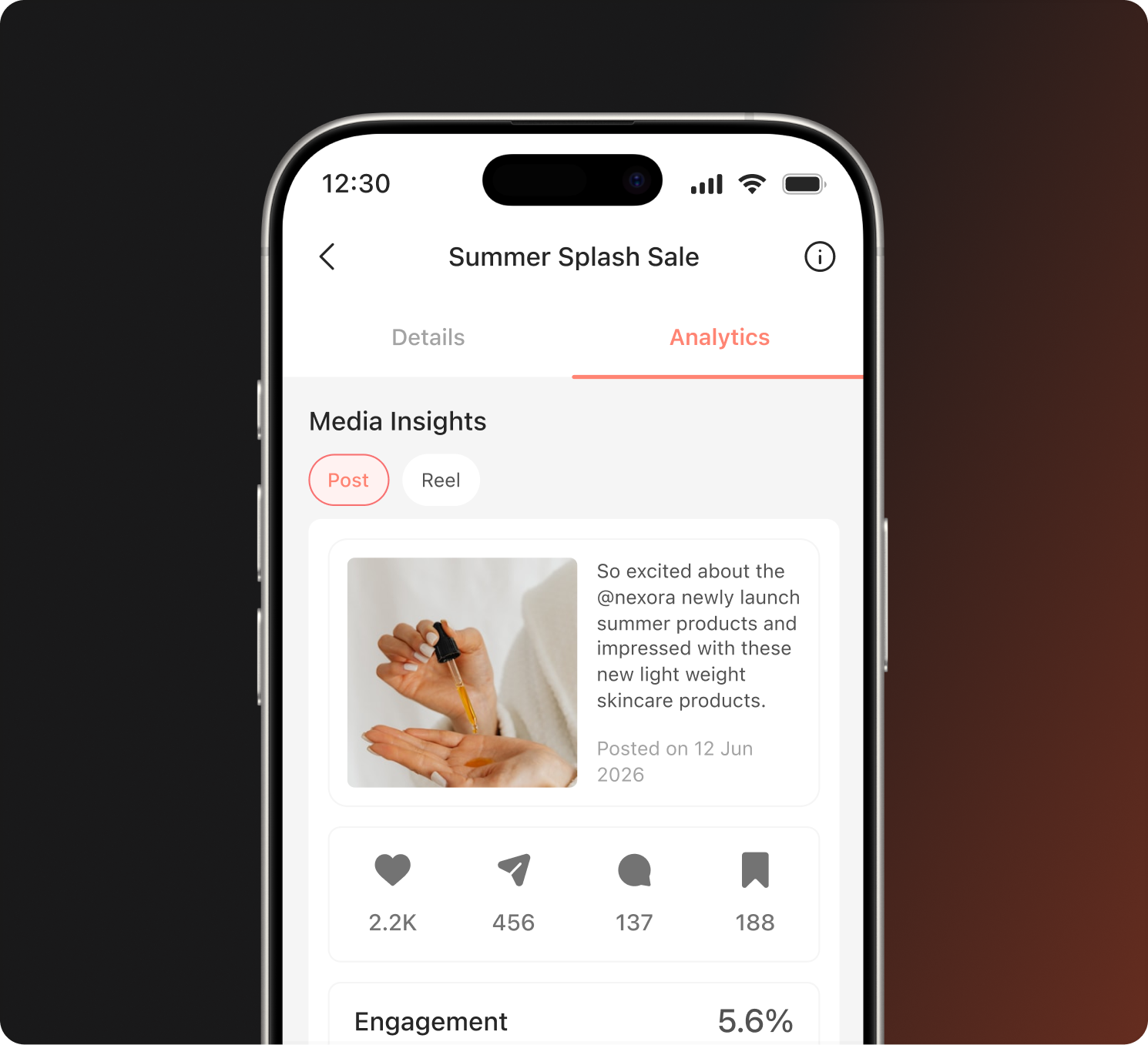 Brand media insights preview