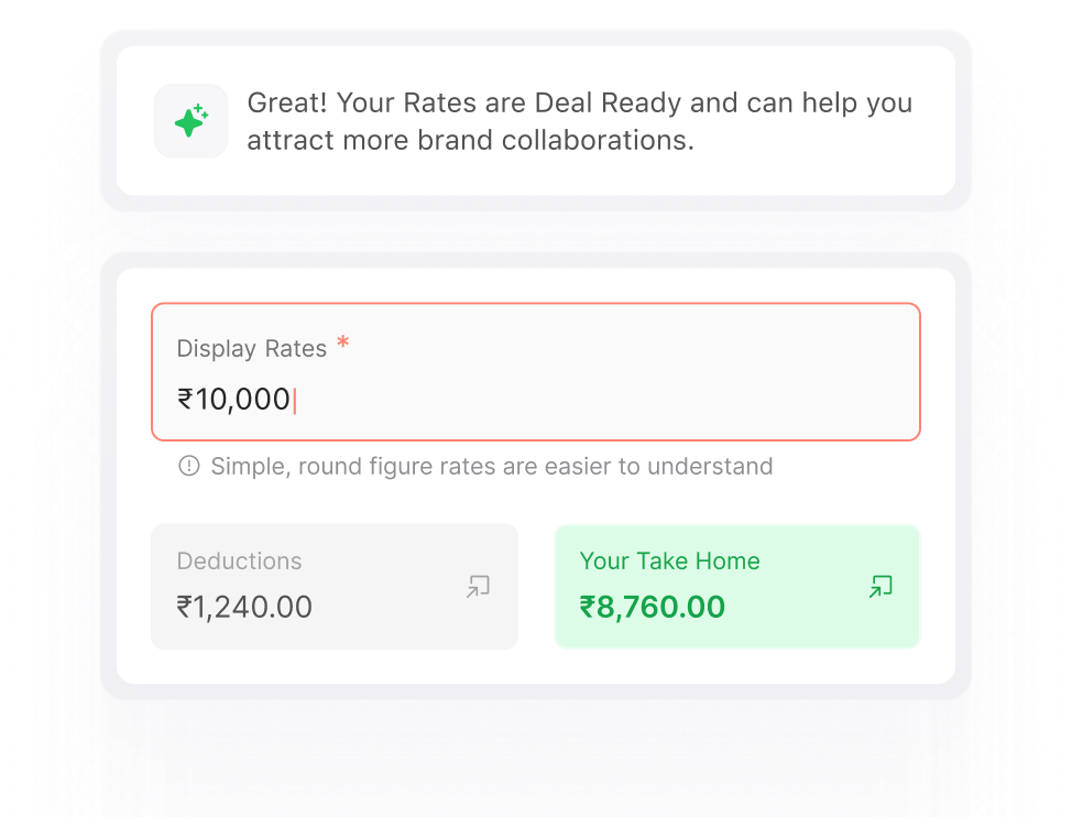 Build Your Rate Card